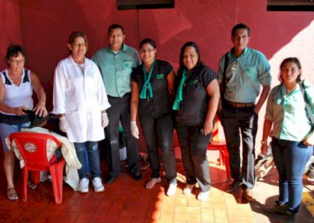 Pax Primavera promoveu ação social em Aral Moreira